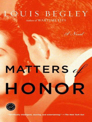 cover image of Matters of Honor